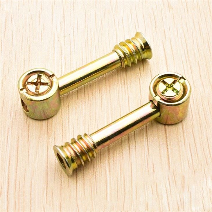 Furniture Connecting Cam Lock For Wooden Cabinet Customized