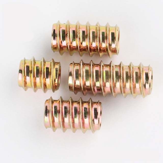 threaded inserts and bolts for wood furniture manufacturer